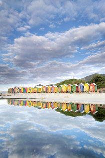 Colorful Beach Huts at St. James, South Africa