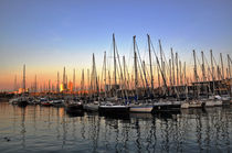 Port Vell, Barcelona by Melania Mazur