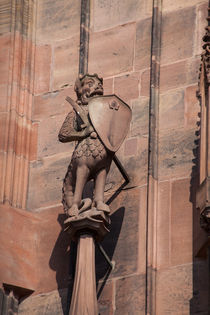 Statue on the Straßburger Münster von safaribears