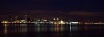 Liverpool Skyline at Night von Wayne Molyneux