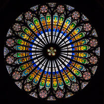 Rose Window of Straßburg Cathedral by safaribears