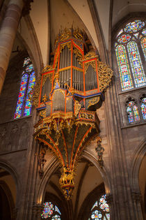 Organ in the Straßburger Münster von safaribears