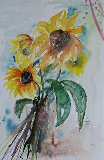 Sonnenblumen von Ismeta  Gruenwald
