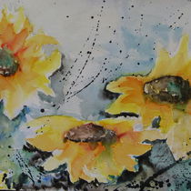 Sonnenblumen von Ismeta  Gruenwald