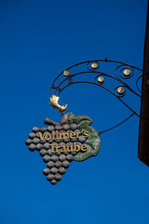 Shop-sign of a wine store by safaribears