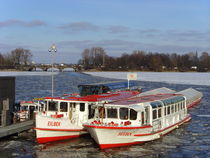 Alster (Hamburg) in wintertime by minnewater