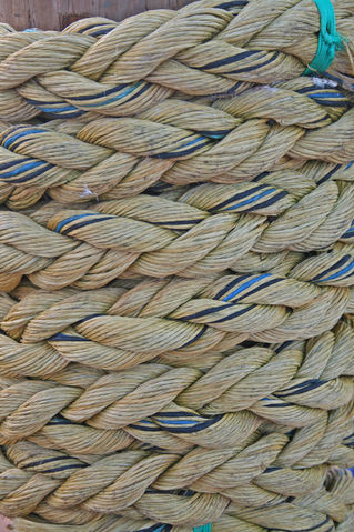 Coiled-rope