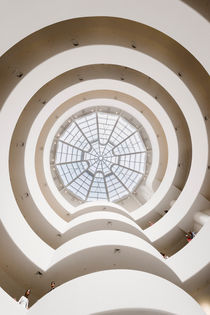 Guggenheim Museum Interior. by Tom Hanslien