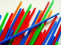 Plastic Straws by Steve Outram