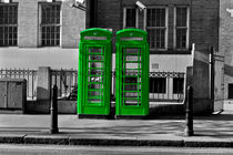 Phone box gone green  by travelingjournalist
