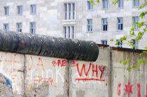  Berliner Mauer in der Niederkirchnerstraße, Berlin, Deutschlan by Matthias Hauser