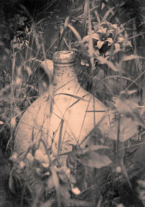 Still life with ceramic jug II by Lars Hallstrom