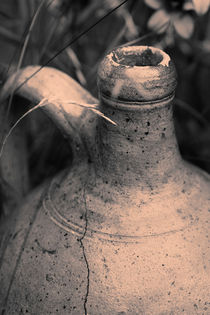 Still life with ceramic jug by Lars Hallstrom