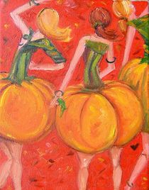 Dancing Pumpkins by A. Vohs