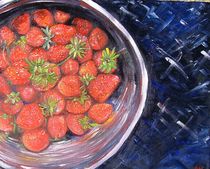 Bowl of Strawberries by A. Vohs