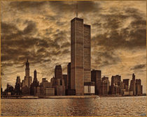 The Twin Towers, Circa 1979 von Chris Lord
