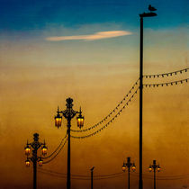 Street Lights at Dusk von Chris Lord