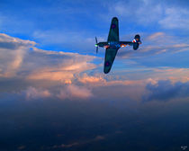 Hawker Hurricane on Dawn Patrol by Chris Lord