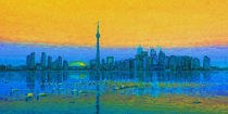 Toront  Skyline 2 by Marie Luise Strohmenger