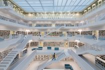 Stadtbibliothek Stuttgart - moderne Architektur