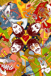 Sgt. Pepper's Lonely Hearts Club Band by Julia Minamata