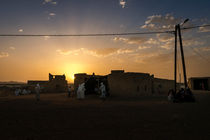 Berber Wedding Sunset by Russell Bevan Photography