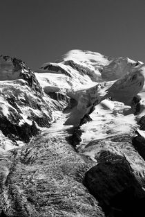 Glacier des Bossons & Mont Blanc by Russell Bevan Photography