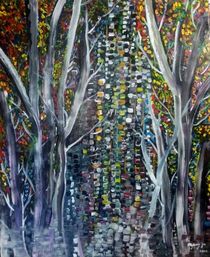 City trees 2 (Stadtbäume 2) by Myungja Anna Koh