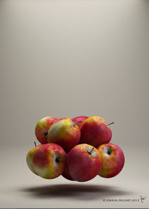 Apples in the air1 by Joakim Eklund