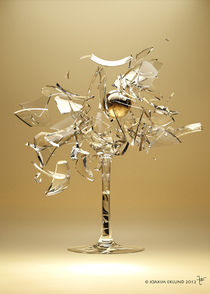 Broken glass. von Joakim Eklund