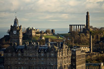 Edinburgh Blick vom Castle by Jürgen Creutzburg