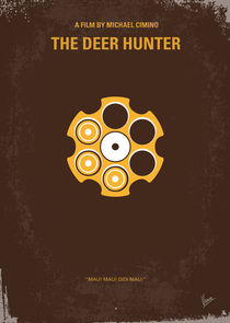 No019 My Deerhunter minimal movie poster by chungkong