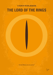 No039 My Lord of the Rings minimal movie poster von chungkong