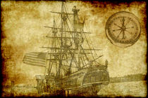 Schiffskarte Bounty von Marie Luise Strohmenger