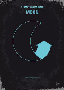 No053 My Moon 2009 minimal movie poster by chungkong