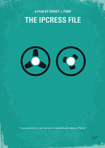 No092 My The Ipcress File minimal movie poster by chungkong