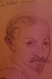 A. van Dyck study Van Wildens by Ben Johansen