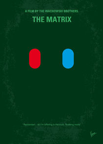 No117 My MATRIX minimal movie poster by chungkong