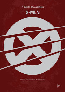 No123 My Xmen minimal movie poster von chungkong