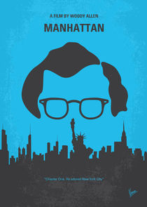 No146 My Manhattan minimal movie poster by chungkong