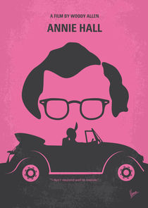 No147 My Annie Hall minimal movie poster by chungkong