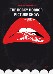 No153 My The Rocky Horror Picture Show minimal movie poster von chungkong