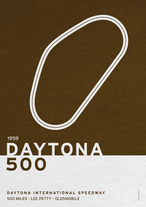 Legendary Races - 1959 Daytona 500 von chungkong