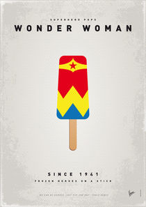 My SUPERHERO ICE POP - Wonder Woman by chungkong