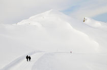 Winter Wunderland in den Bergen mit viel Schnee von Matthias Hauser