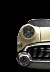 Classic Car (yellow) von Beate Gube
