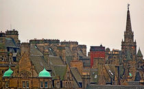 Roofs of Edinburgh by Leopold Brix