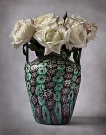 Venetian "murrine" vase by Barbara Corvino