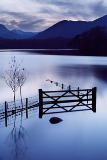 'Evening at Derwent Water  ' von Martin Williams