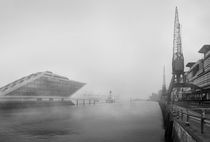 Hamburg im Nebel I by Simone Jahnke